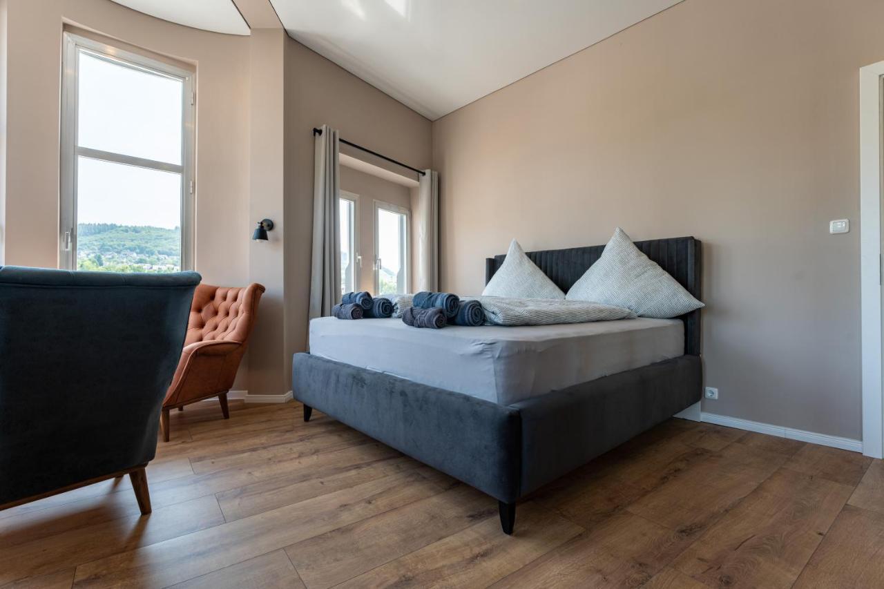 Moselresidenz Bellevue Alf Apartment Moselblick Bagian luar foto
